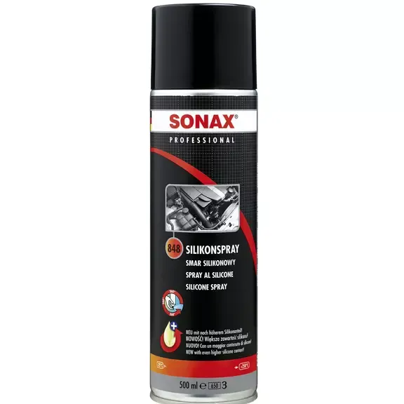 Мастило силіконове 500 мл SONAX Professional SilikonSpray (848400)