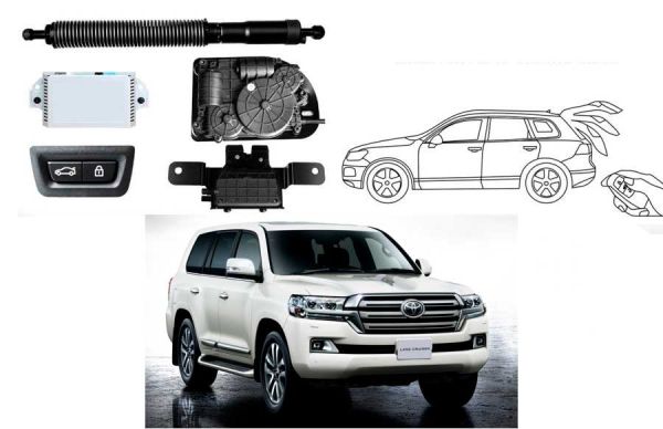 Prime-X SP-04. Toyota Land Cruiser 200. Сервопривід багажника