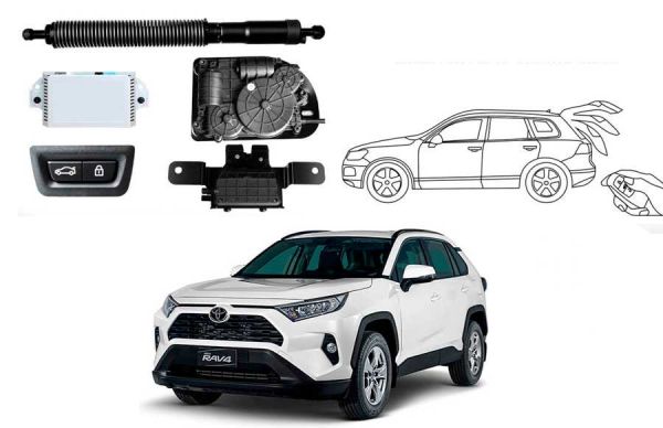 Prime-X SP-03. Toyota Rav 4 (2019+). Сервопривід багажника