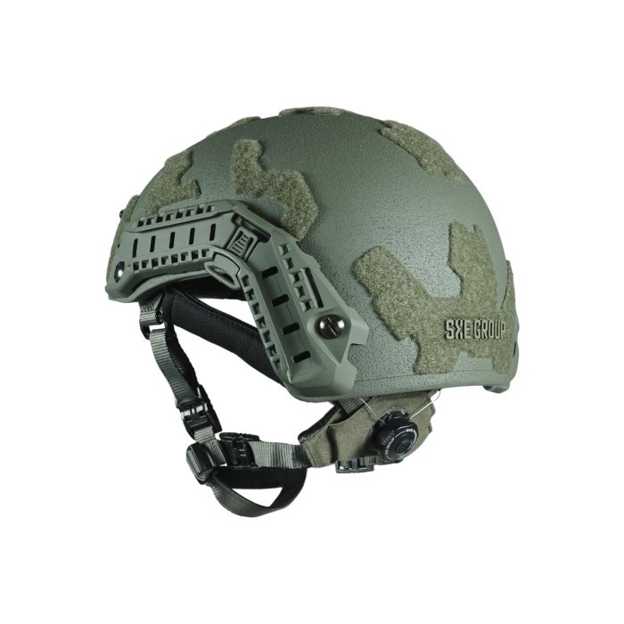 Шлем SHC BURAN 4.0 материал арамид Super High Cut, Олива M (53–55 см)