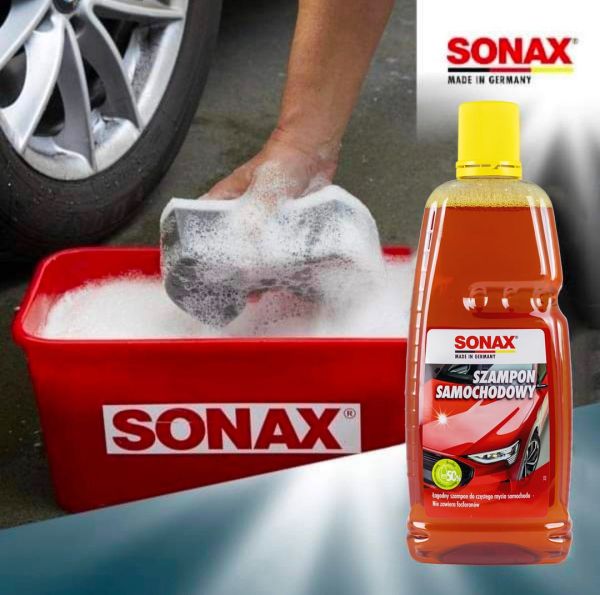 Шампунь для мийки автомобіля 1 л SONAX Car Wash Shampoo (314341)