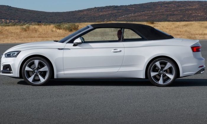 Спойлер Audi A5 кабриолет стиль S5 ABS-пластик (2017-...)