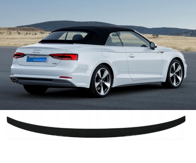Спойлер Audi A5 кабриолет стиль S5 ABS-пластик (2017-...)