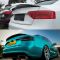 Спойлер багажника Audi A5 купе стиль Caratere (07-15 г.в.)