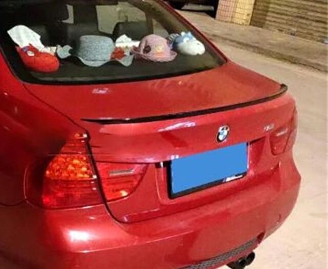 Спойлер багажника БМВ Е90 стиль M3 под карбон