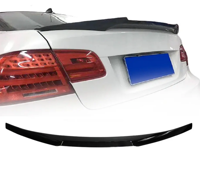 Спойлер багажника BMW 3 E92 стиль М4 черный глянцевый ABS-пластик