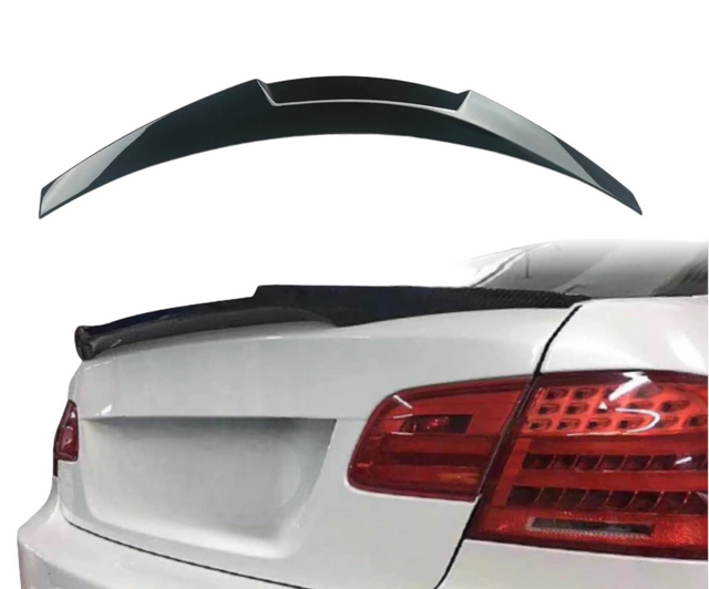 Спойлер багажника BMW 3 E92 стиль М4 черный глянцевый ABS-пластик