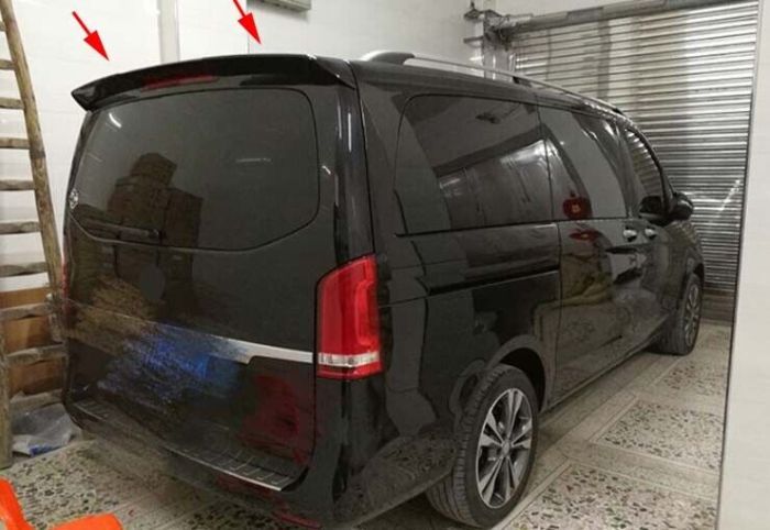 Спойлер багажника Mercedes Vito W447 (ABS-пластик)