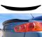 Спойлер багажника Mitsubishi Lancer X стиль Duck Tail черный глянцевый