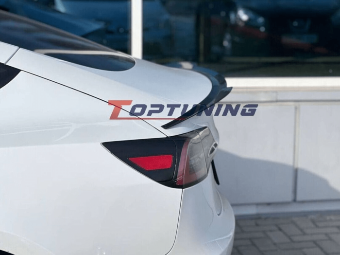 Спойлер багажника Tesla Model 3 черный глянцевый Makston Design (2017-2022)