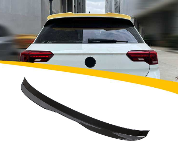 Спойлер багажника Volkswagen T-ROC черный глянцевый (ABS-пластик)
