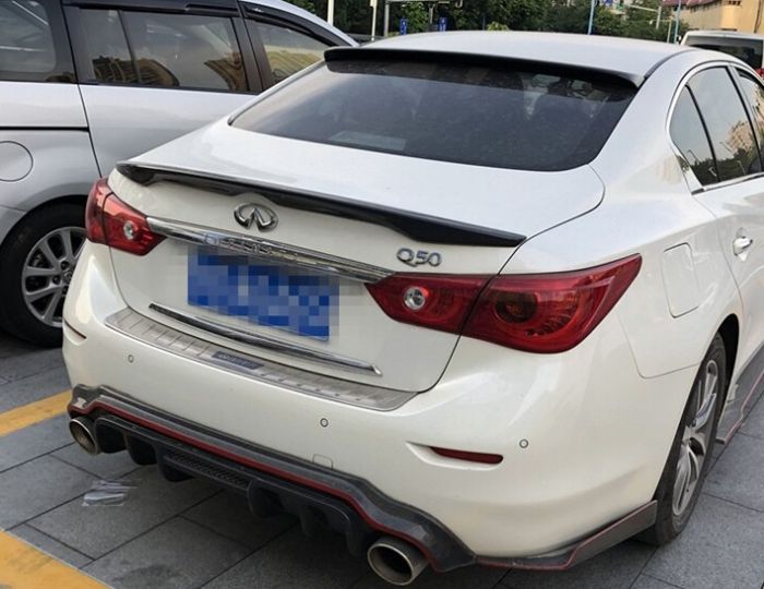 Спойлер Infiniti Q50 Q50L Q50S Performanсe ABS-пластик (13-20 г.в.)
