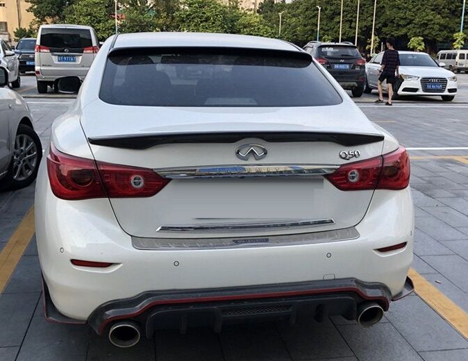 Спойлер Infiniti Q50 Q50L Q50S Performanсe ABS-пластик (13-20 г.в.)