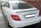 Спойлер на Mercedes C-class W204 черный глянец ABS-пластик
