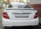 Спойлер на Mercedes C-class W204 черный глянец ABS-пластик