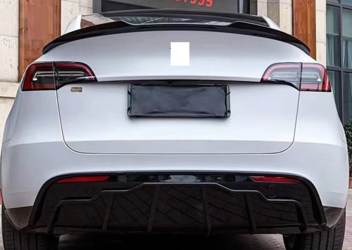Спойлер Tesla Model Y стиль Balbe ABS-пластик (2020-...)