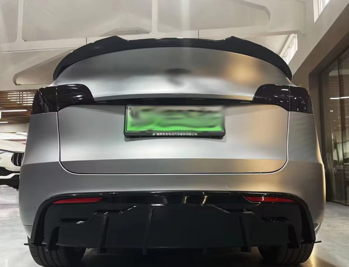 Спойлер Tesla Model Y стиль Balbe ABS-пластик (2020-...)