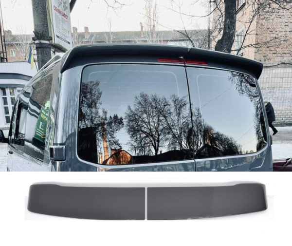 Спойлер VW T6 ABS-пластик (распашенка)