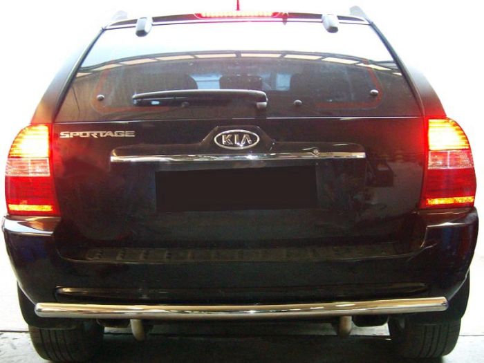 Задняя дуга AK002 (нерж. сталь) для Kia Sportage 2004-2010 гг