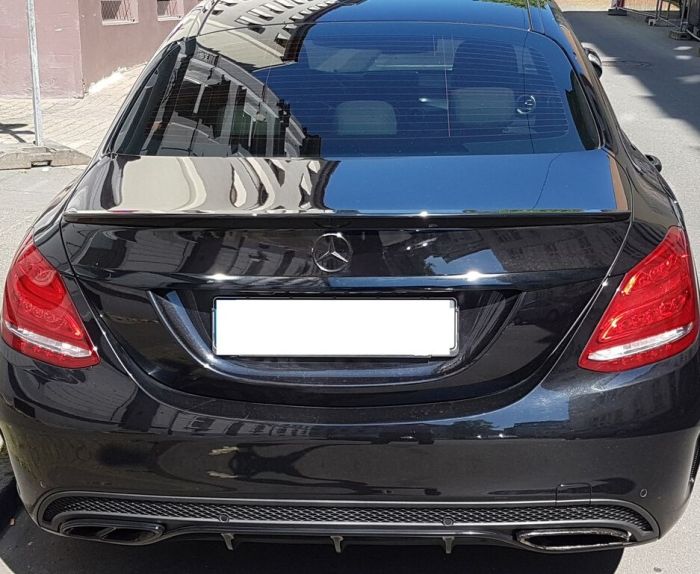 Спойлер багажника Mercedes W213 (ABS-пластик)