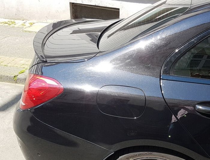 Спойлер багажника Mercedes W213 (ABS-пластик)