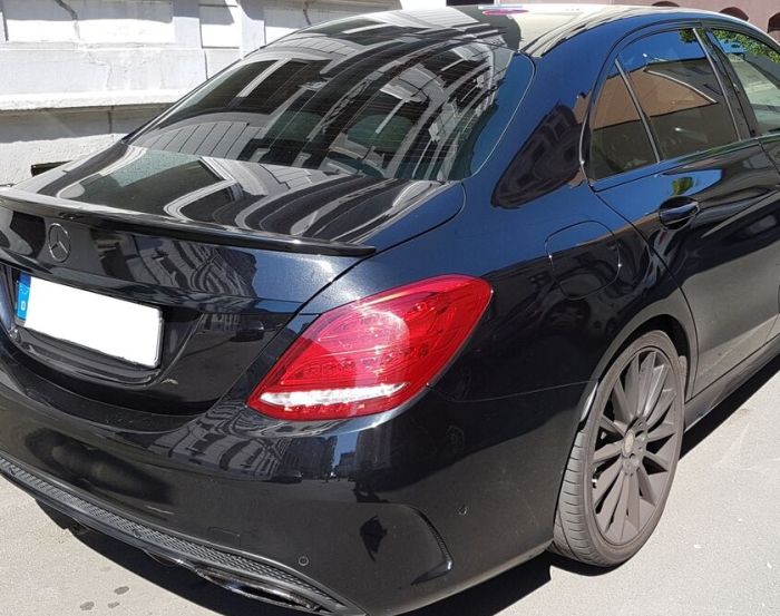 Спойлер багажника Mercedes W213 (ABS-пластик)