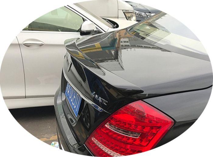 Спойлер багажника Mercedes W221 (ABS-пластик)