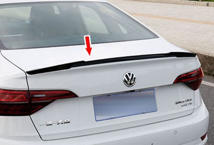 Спойлер багажника VW Jetta 7 (ABS-пластик)