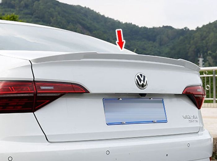Спойлер багажника VW Jetta 7 (ABS-пластик)