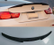 Спойлер BMW 4 F32 стиль M4 черный глянцевый (ABS-пластик)