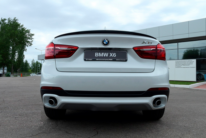 Спойлер BMW X6 E71 перформанс стиль (ABS-пластик)