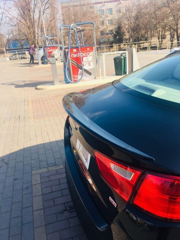 Спойлер Kia Optima, ABS-пластик (14-15 г.в.)