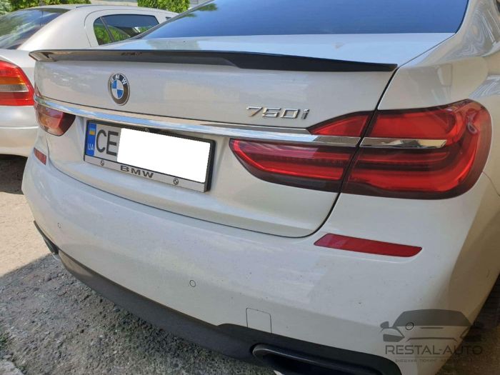 Спойлер на BMW 7 series G11 Performance ABS-пластик (15-21 г.в.)