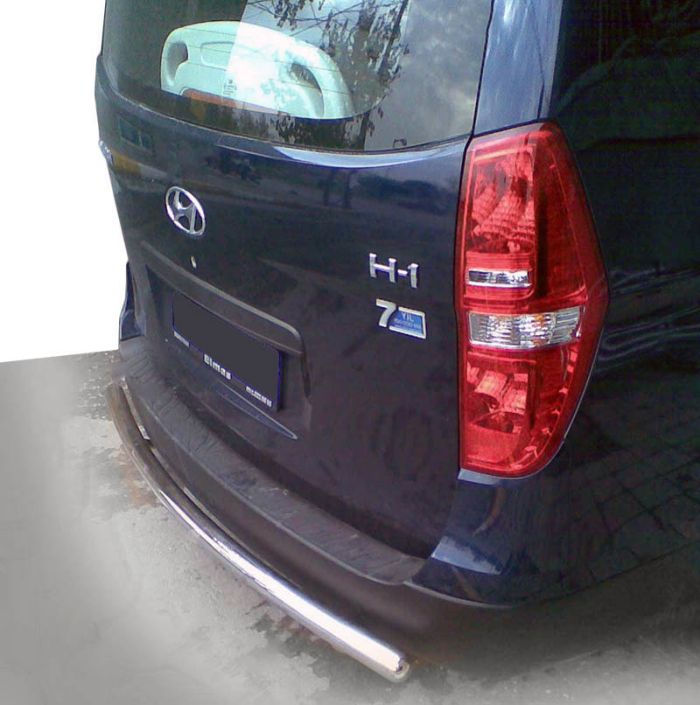 Задняя дуга AK002 (нерж. сталь) для Hyundai H300, H1, Starex 2008-2020 гг