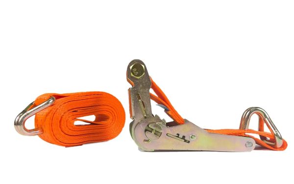 Стяжний ремінь Poputchik кінцевий з гаками 0,8т 4м