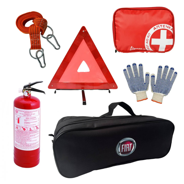 Набір автомобіліста Fiat чорний