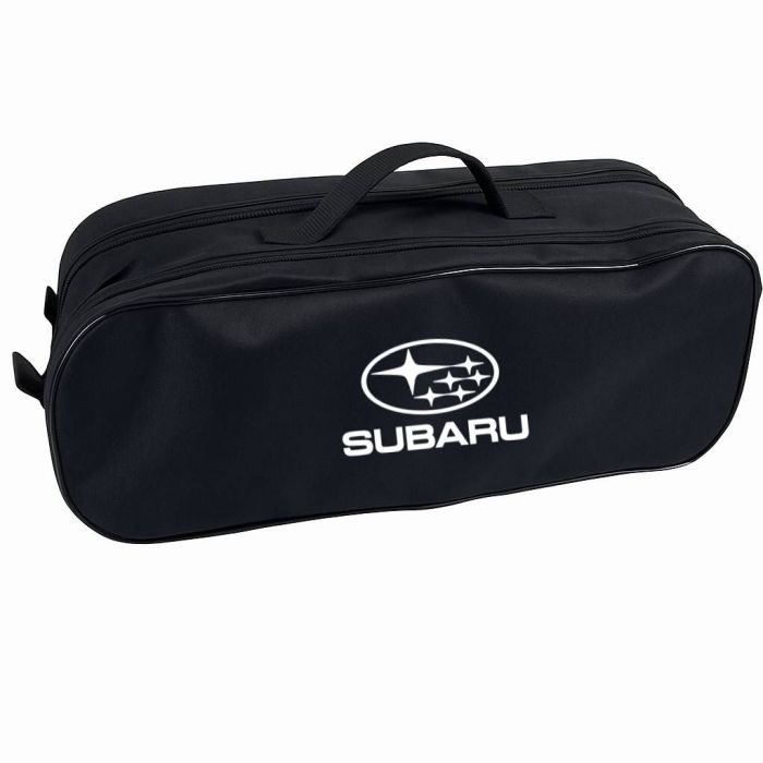 Сумка-органайзер в багажник Subaru чорна розмір 50 х 18 х 18 см