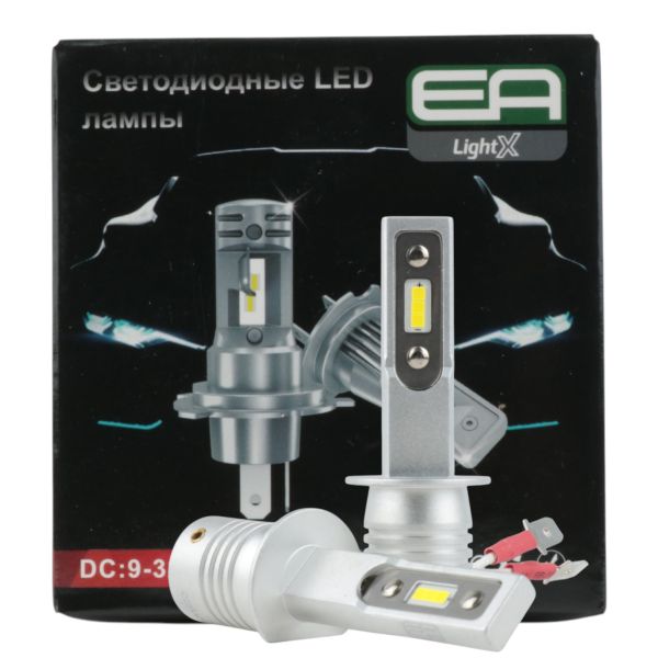 Светодиодные лампы H1 EA Light X E1 3600Lm 5000K 9-32V 2 шт