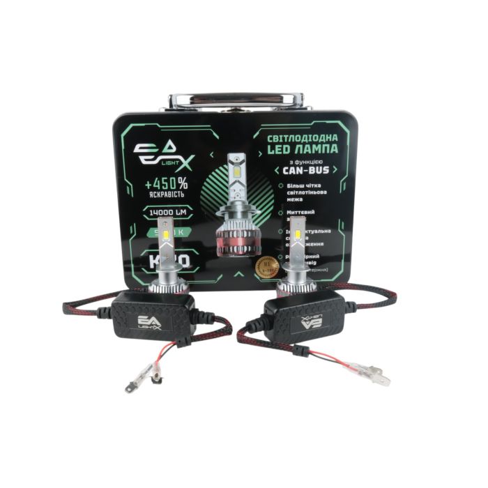 Автолампы H1 EA Light X K70 14000Lm 6000K 9-32V 2 шт