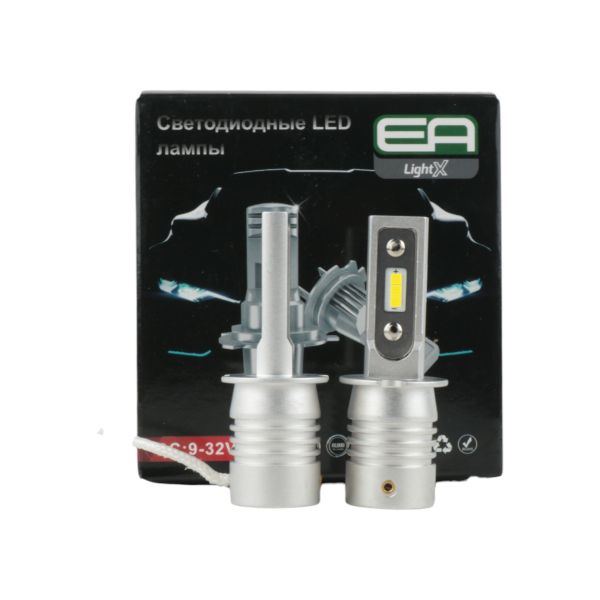 Светодиодные LED лампы H3 EA Light X E1 5000K 3600Lm 9–32V