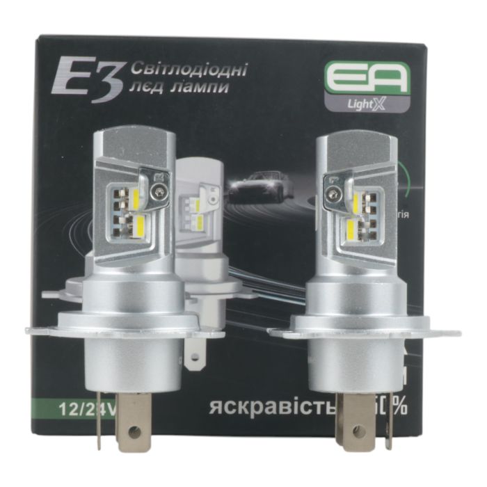 Автолампы H4 EA Light X E3 6000Lm 5000K 9-32V CSP 2 шт