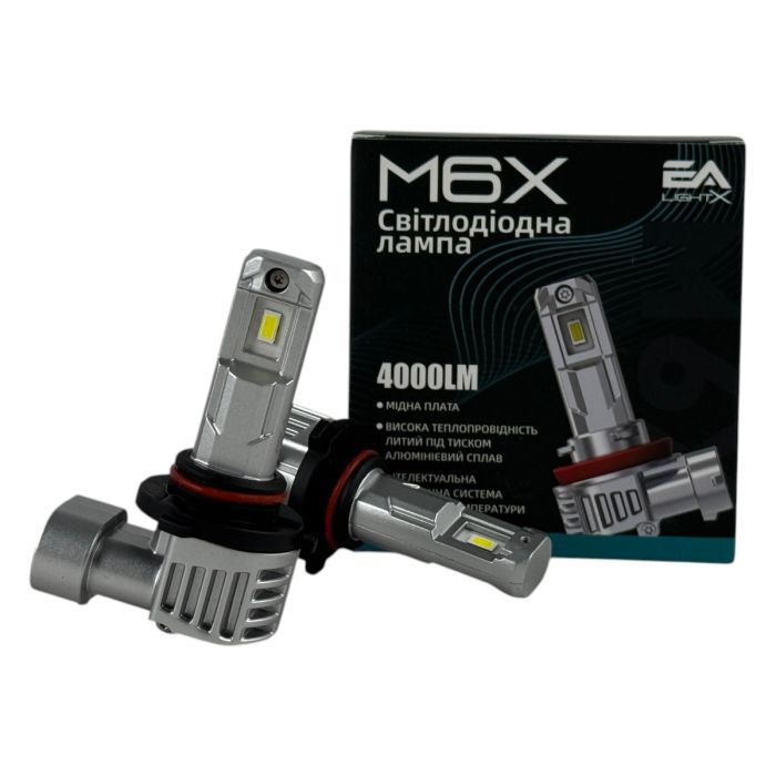 Светодиодные лампы автомобильные HB3 9005 M6X EA Light X 4000Lm 5500K 12V-24V
