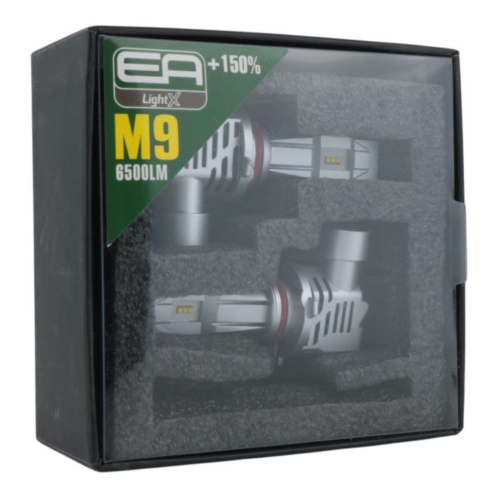Автолампы H10 EA Light X M9 6500Lm 5000K 12-24V 2 шт