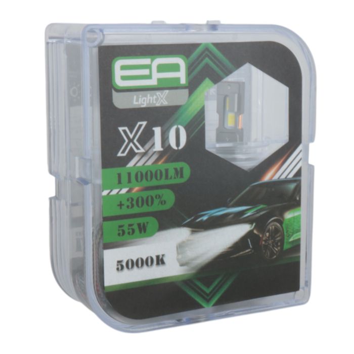 Светодиодные лампы H11 EA Light X X10 11000Lm 5000K 12-24V 2 шт