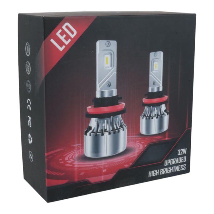 Светодиодные лампы H11B EA Light X X10 11000Lm 5000K 12-24V 2 шт