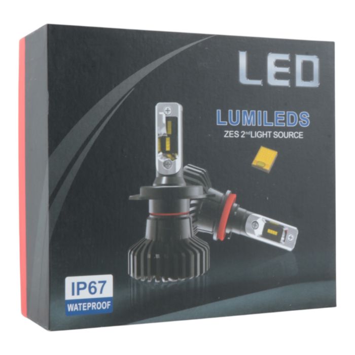 Светодиодные лампы H3 EA Light X X3 6000Lm 6000K 12-24V 2 шт 