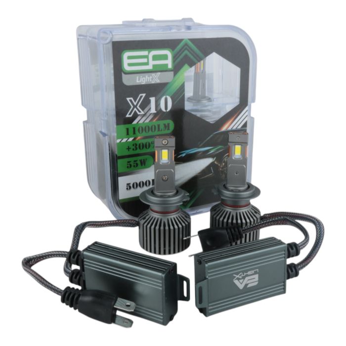 Светодиодные лампы H7 EA Light X X10 1000Lm 5000K 12-24V 2 шт