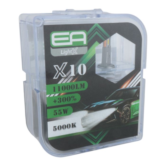 Светодиодные лампы H7 EA Light X X10 1000Lm 5000K 12-24V 2 шт