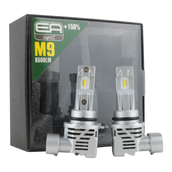 Светодиодные лампы HB4 (9006) EA Light X M9 5000Lm 5000K 12-24V 2 шт