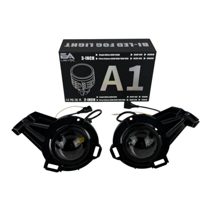 Светодиодные противотуманные фары LED линзы EA Light X A1 Nissan Juke 90W 12-24V белые